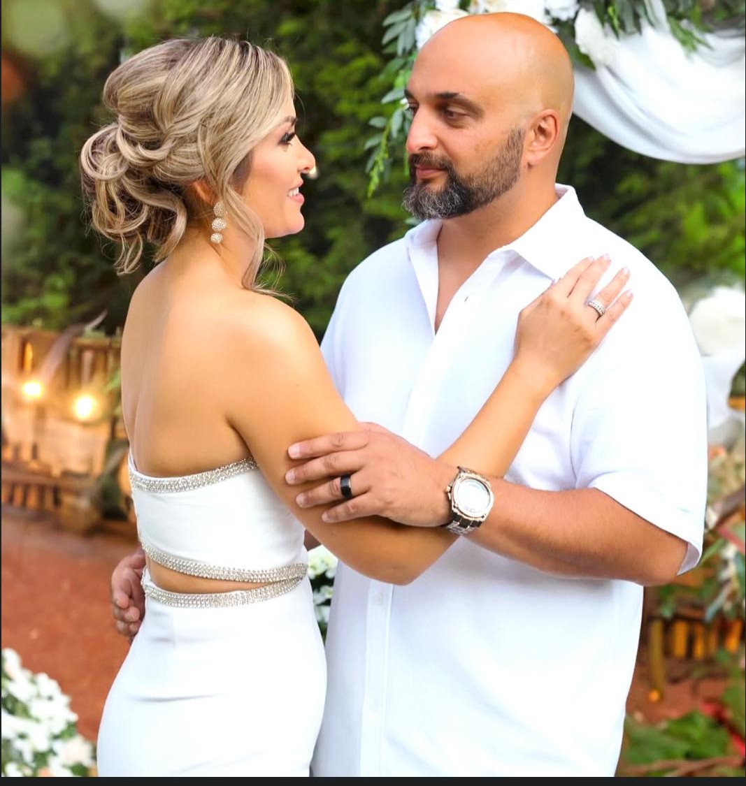 Elegant facial treatment and skincare results